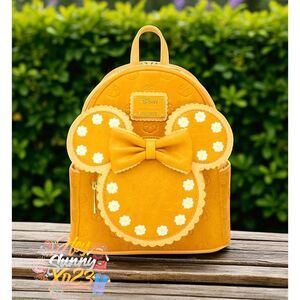 Loungefly Disney Minnie Mouse Pumpkin Pie Cinnamon Scented Mini Backpack